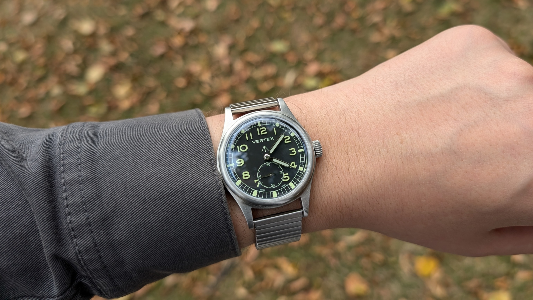 A mid-sized military watch from Vertex makes the M36 a touching tribute