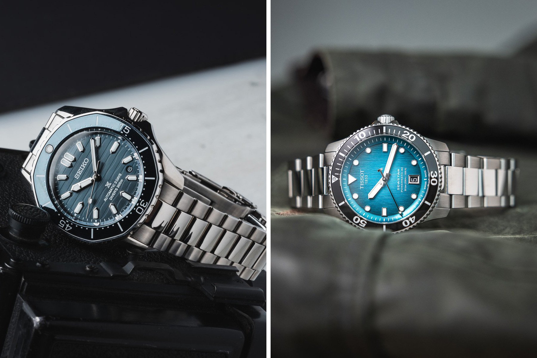 Sunday Morning Showdown: Seiko Prospex SPB483 Vs. Tissot Seastar 1000 Powermatic 80