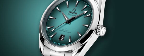 Introducing – Omega Adds a Gradient Turquoise Option to the Seamaster Aqua Terra 150m Collection