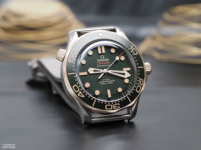 Review: Omega Seamaster Diver 300M in Titanium and Bronze Gold