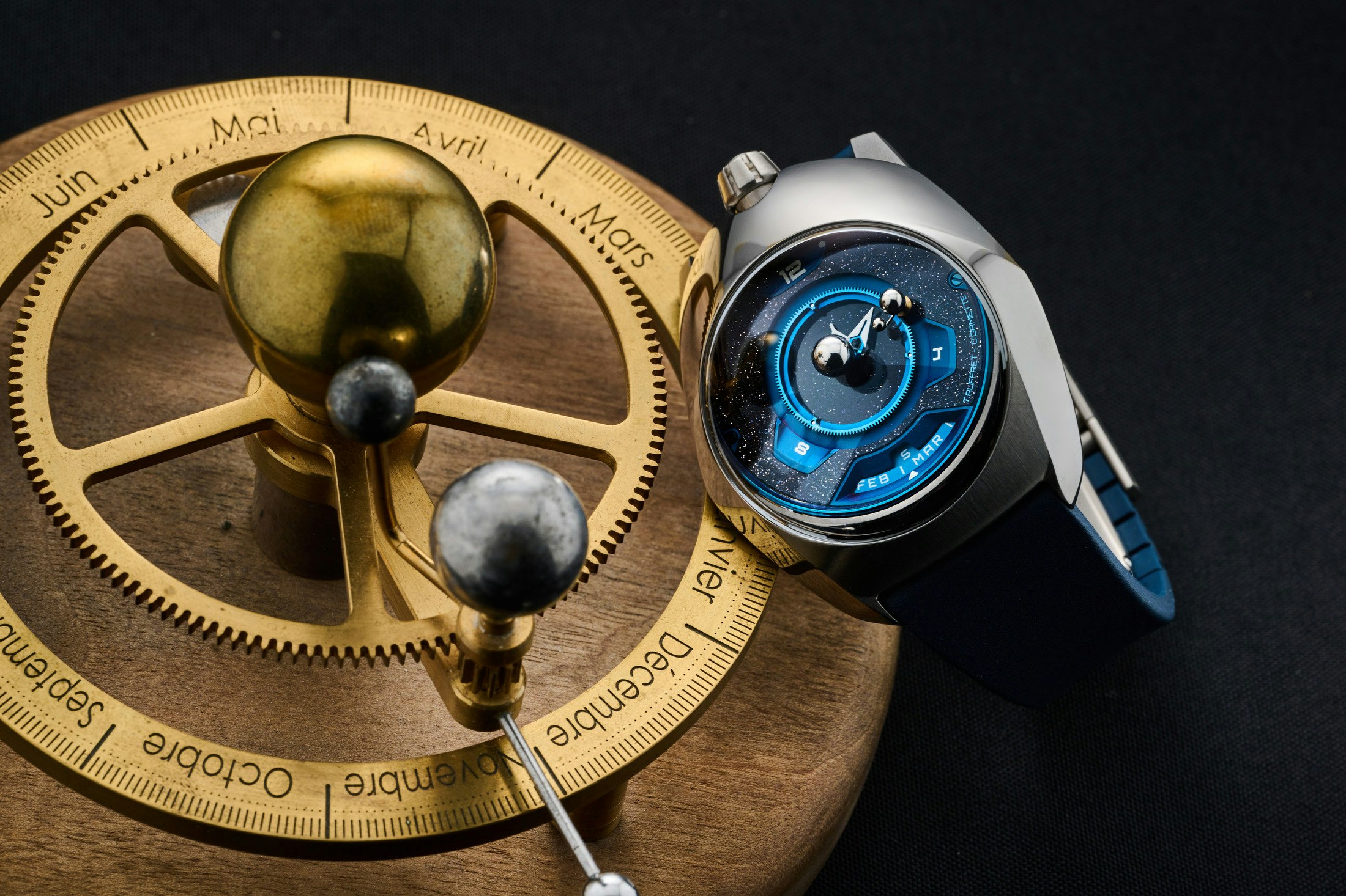 Hands-On: SpaceOne’s Tellurium Is An Incredible, Affordable Celestial Watch – And Now It Comes In Blue And Black
