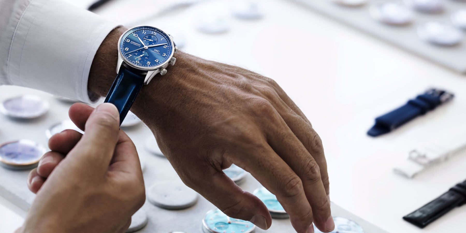 Now In IWC Boutiques: Portugieser Chronograph Customization