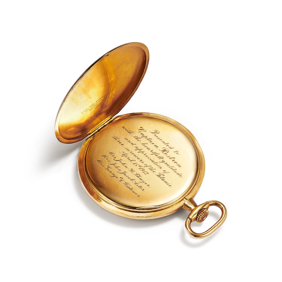 Tiffany & Co. Spends  Million On Pocket Watch With Titanic Ties