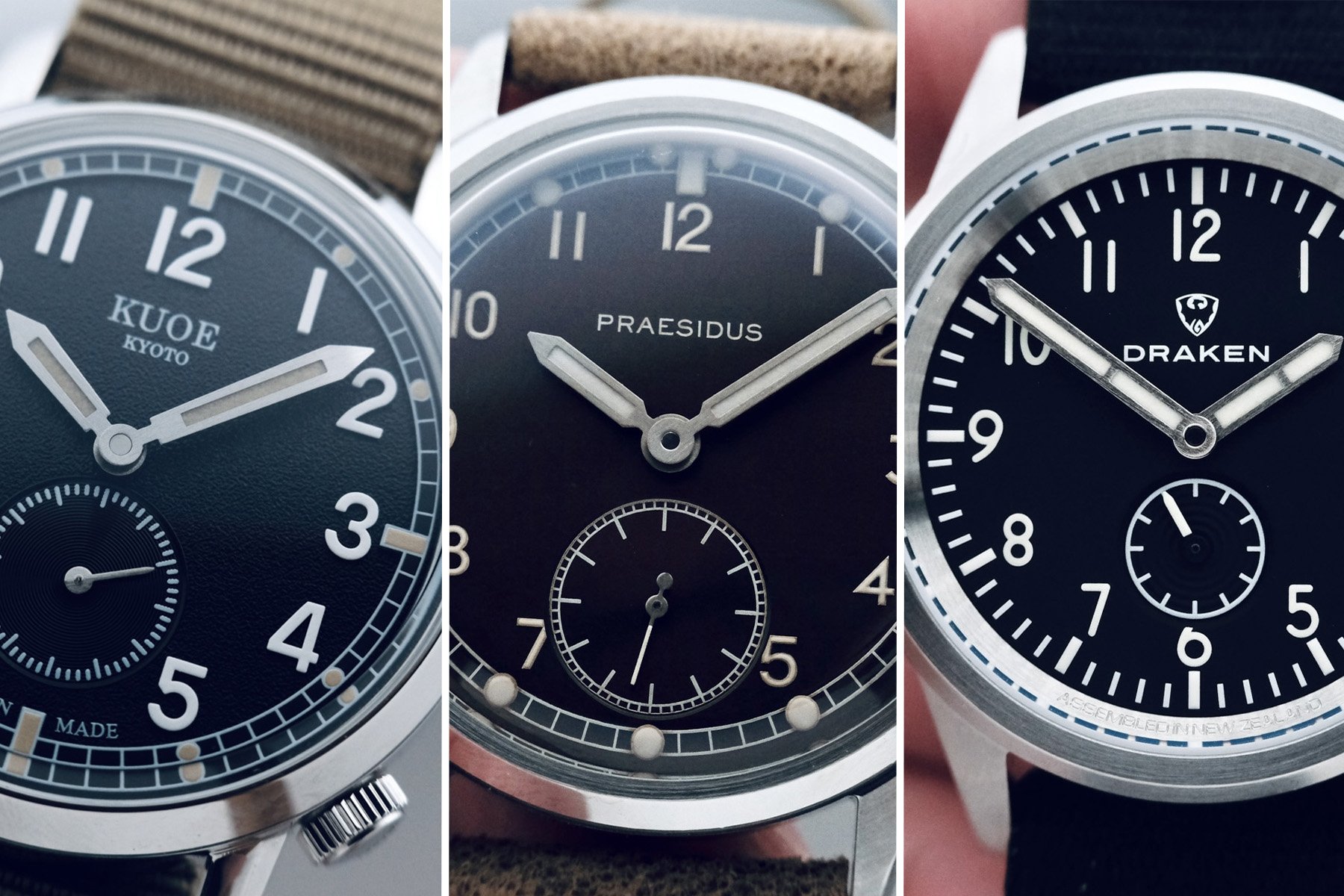The Dirty Dozen Watches As Interpreted By Half A Dozen Affordable Microbrands