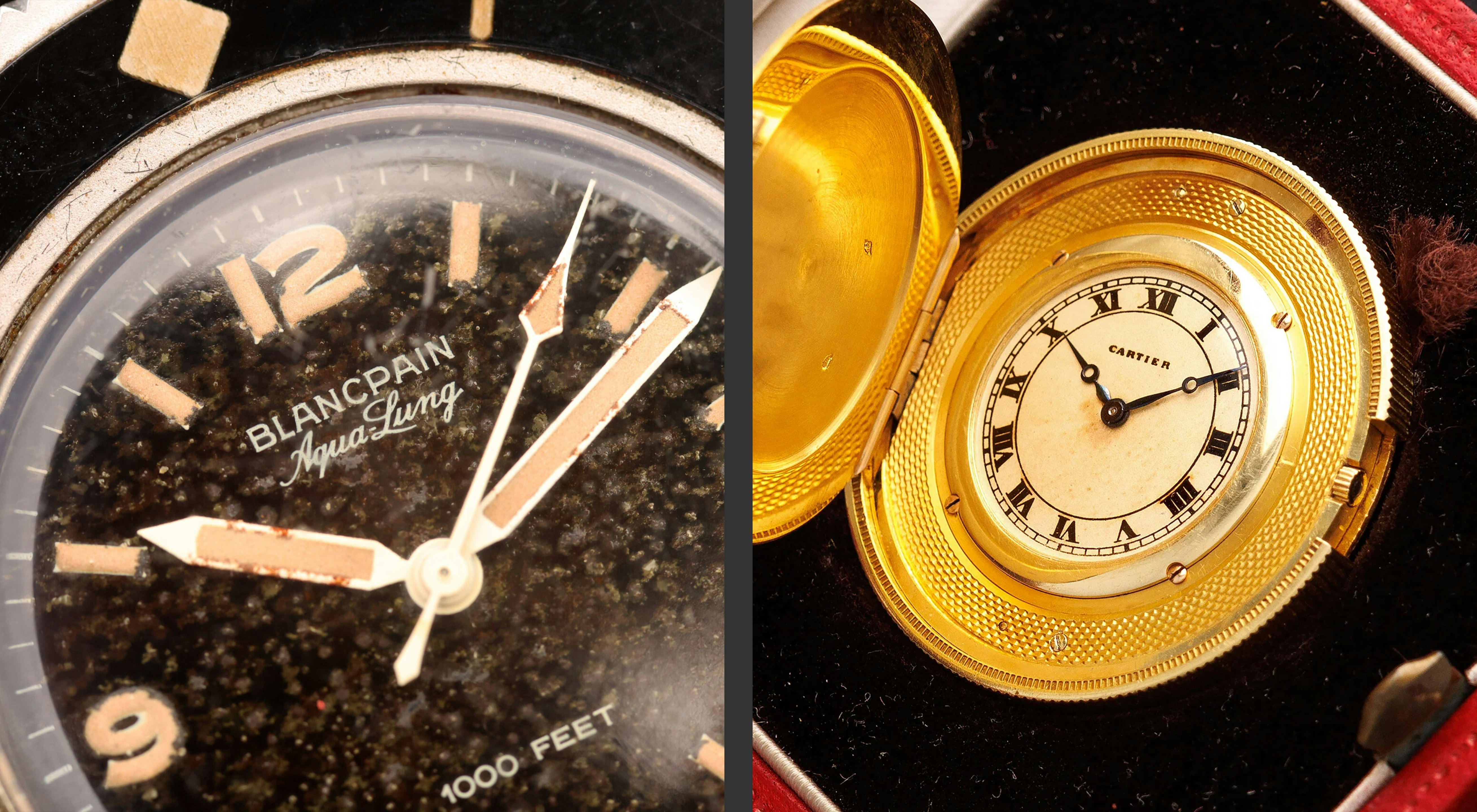 Bring a Loupe: A Cartier Coin Watch, An Aqua Lung Diver, And A Boucheron Alarm Clock