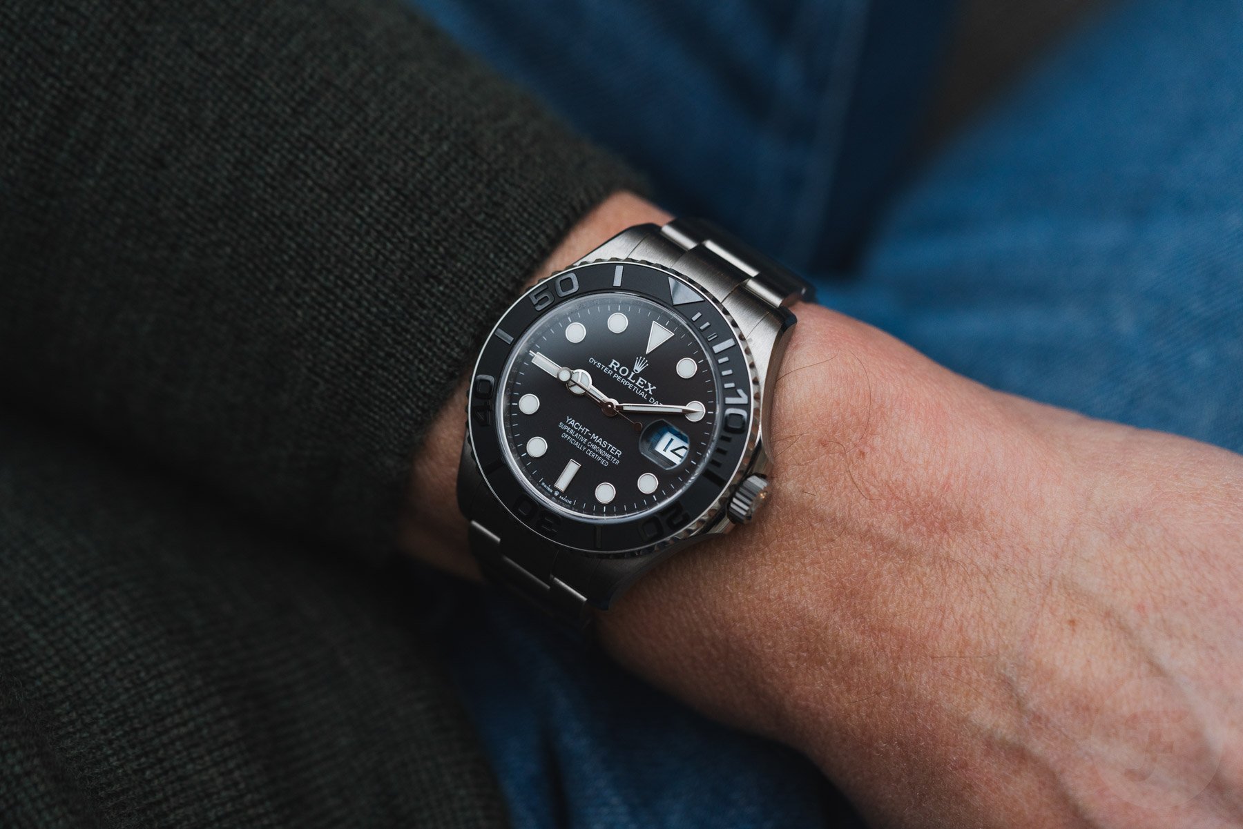 Hands-On With The Elusive Rolex Yacht-Master 42 In RLX Titanium