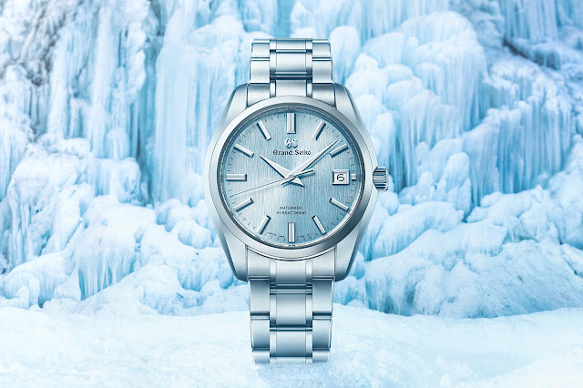 Grand Seiko SBGH349 IceFall: Hi-Beat in titanium