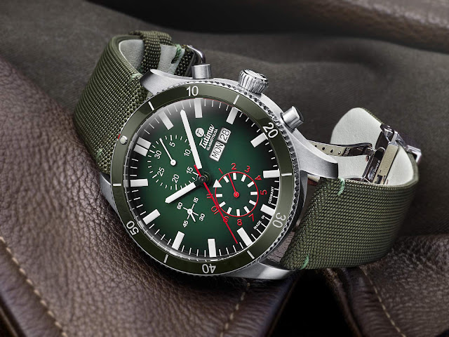 Tutima refreshes Grand Flieger Airport series with ceramic bezels and new colours