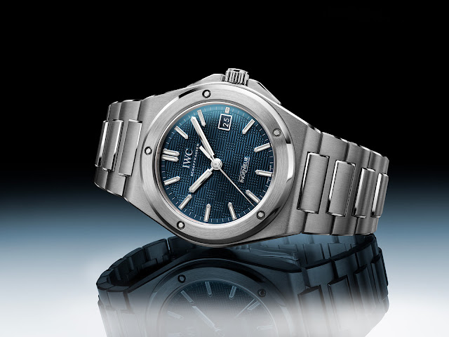 IWC Ingenieur Automatic 40 welcomes a blue dial to its lineup