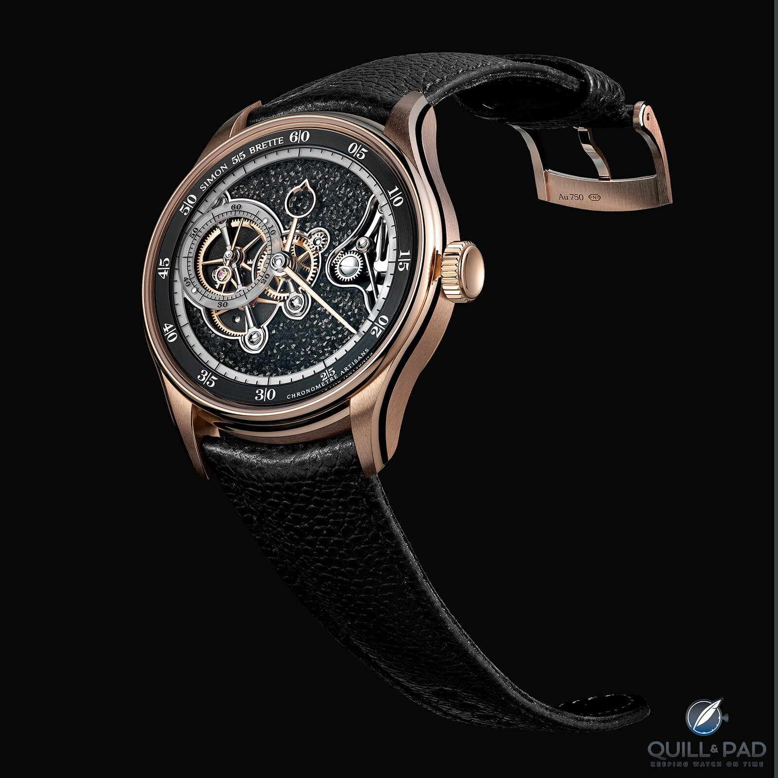 New Release: Chronomètre Artisans by Simon Brette ‘Rose Gold’ Limited Edition of 50 Pieces (already sold out)