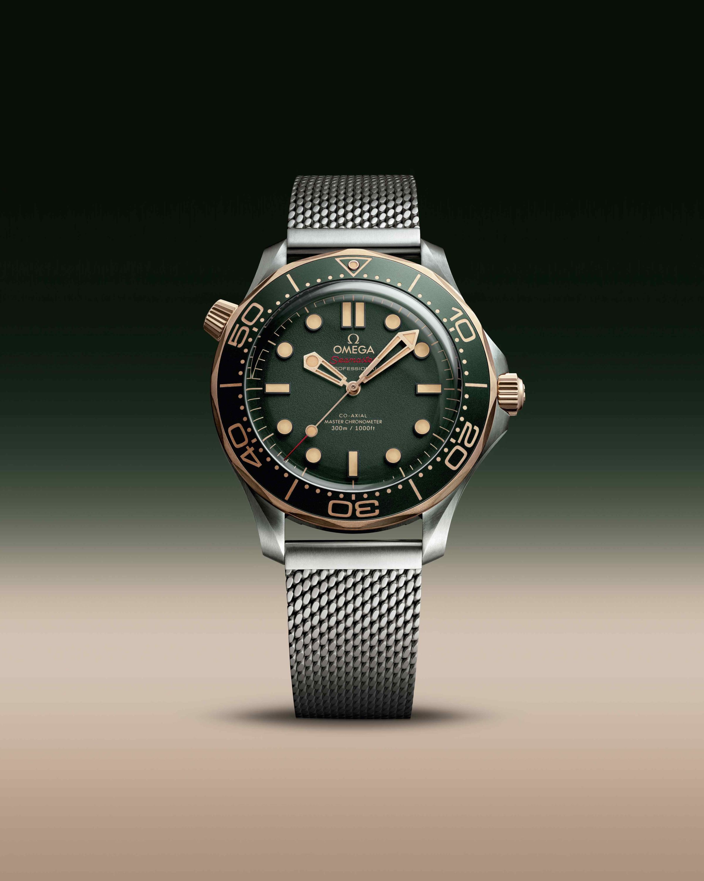 Omega Introduces A Seamaster Diver 300M in Titanium and Bronze Gold