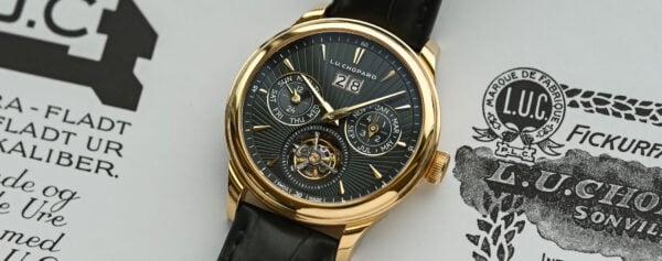 First Look – The Forest Green Chopard L.U.C Flying T Twin Perpetual is a Dress Watch to Kill For