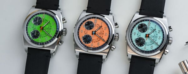 First Look – The Bright and Colourful new Cimier 711 Heritage Chronograph POP Collection
