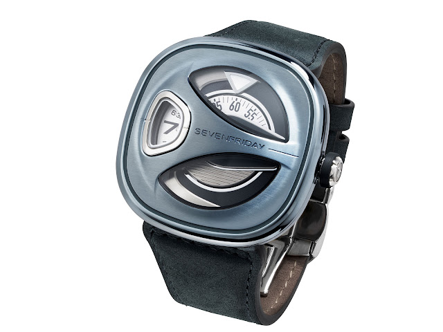SEVENFRIDAY ME3/01 "Stone blue"