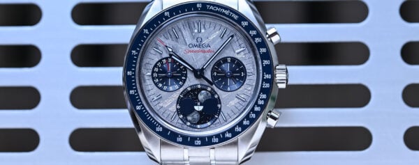 Hands-on – Impressions about the new Omega Speedmaster Moonphase Meteorite