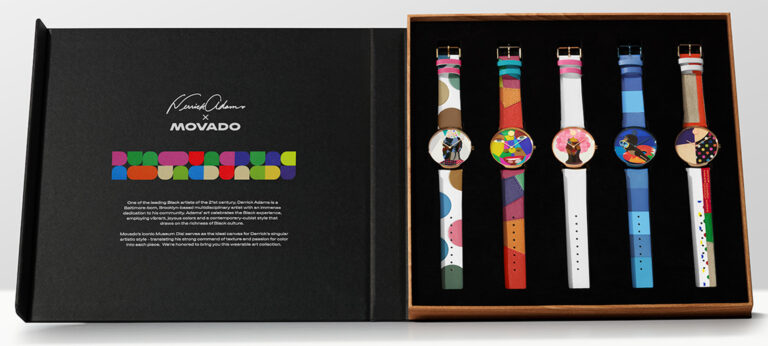 New Release: Derrick Adams x Movado Artist Series Watches