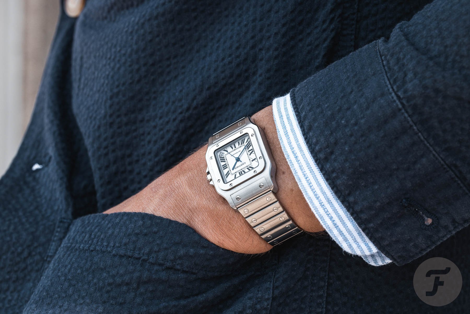 My Most Worn Watch Of 2024: The Cartier Santos Galbée XL