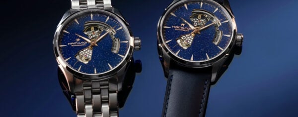Introducing – The New Hamilton Jazzmaster Open Heart Auto 36mm and 42mm Watches with Midnight Blue and Emerald Green Dials