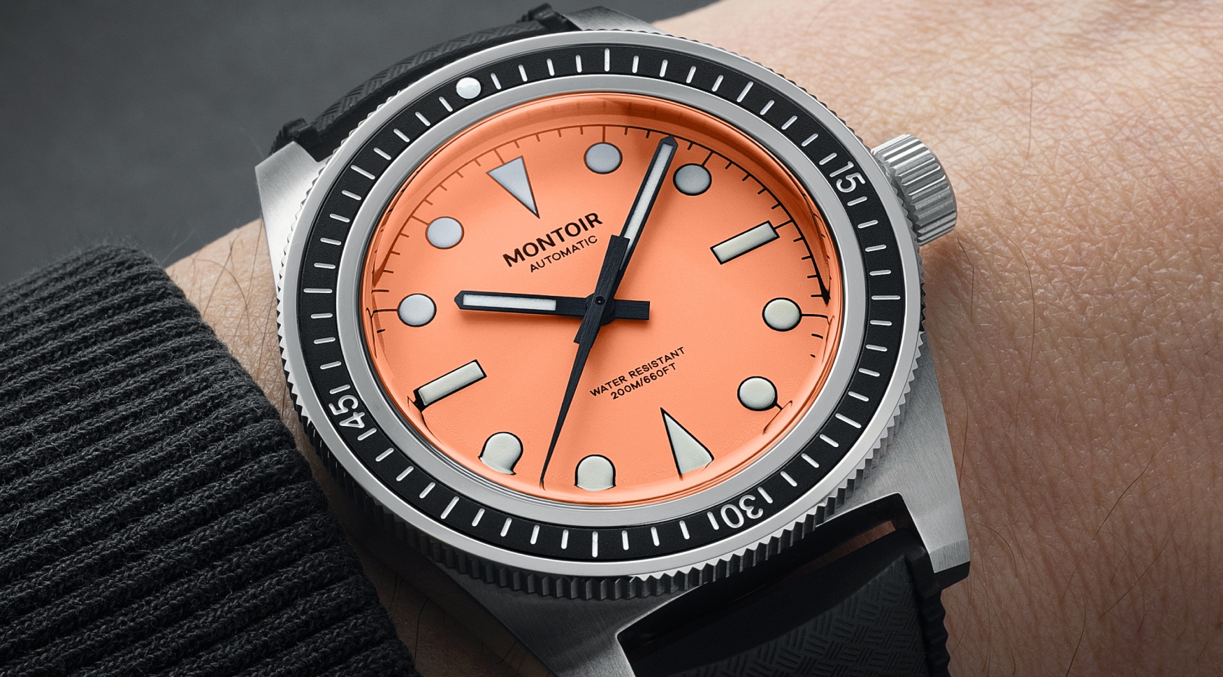 Montoir adds more colour to its dive watch range with MWMOD-01 V2