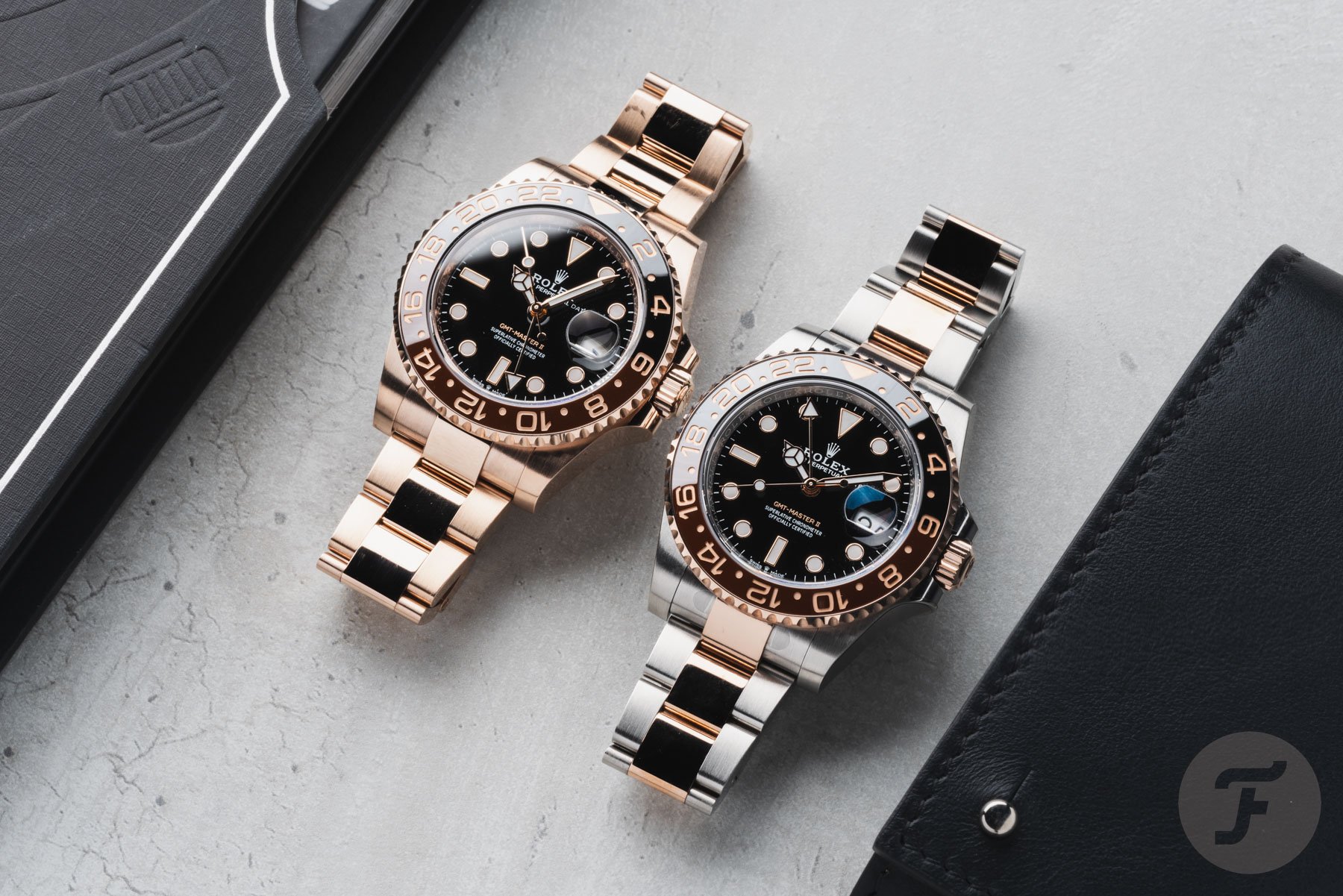 Quench Your Thirst On The First Day Of Dry January With Two Rolex GMT-Master II “Root Beer” Models