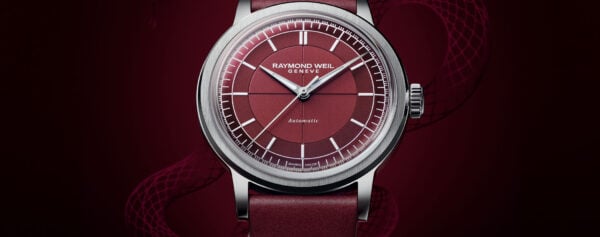 Introducing – Raymond Weil Millesime Infinite Burgundy Dresses in Red for the Chinese Year of the Snake