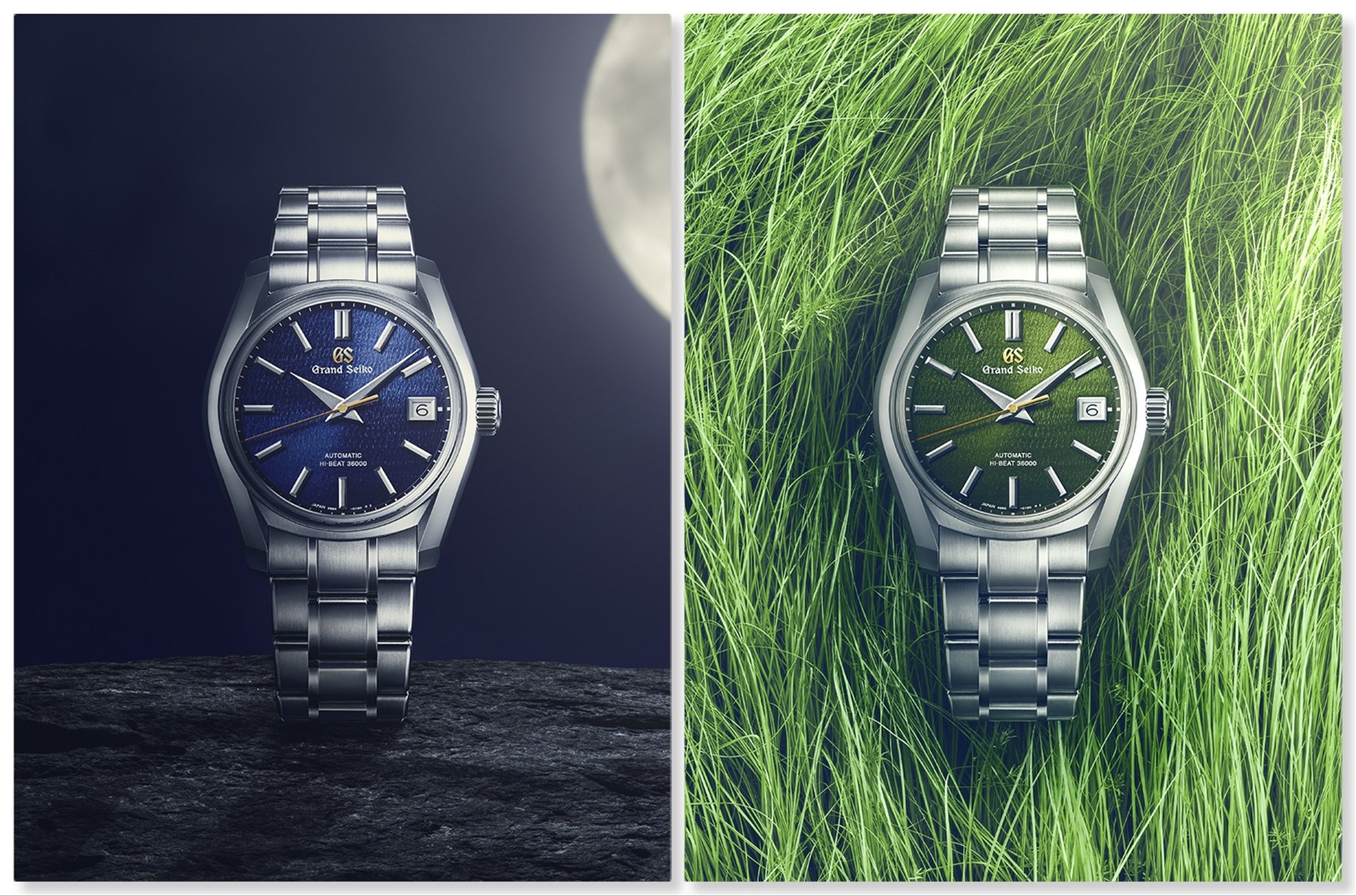 Introducing: The Bluer And Greener Grand Seiko Heritage Collection 62GS Sekki Watches