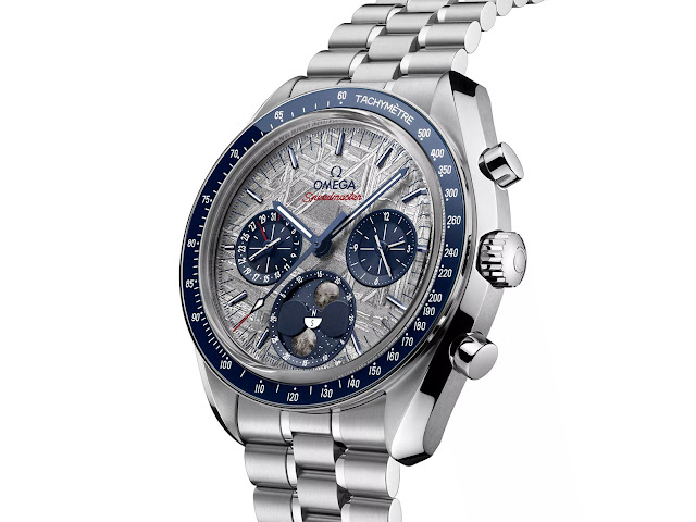 Omega Speedmaster Moonphase Meteorite
