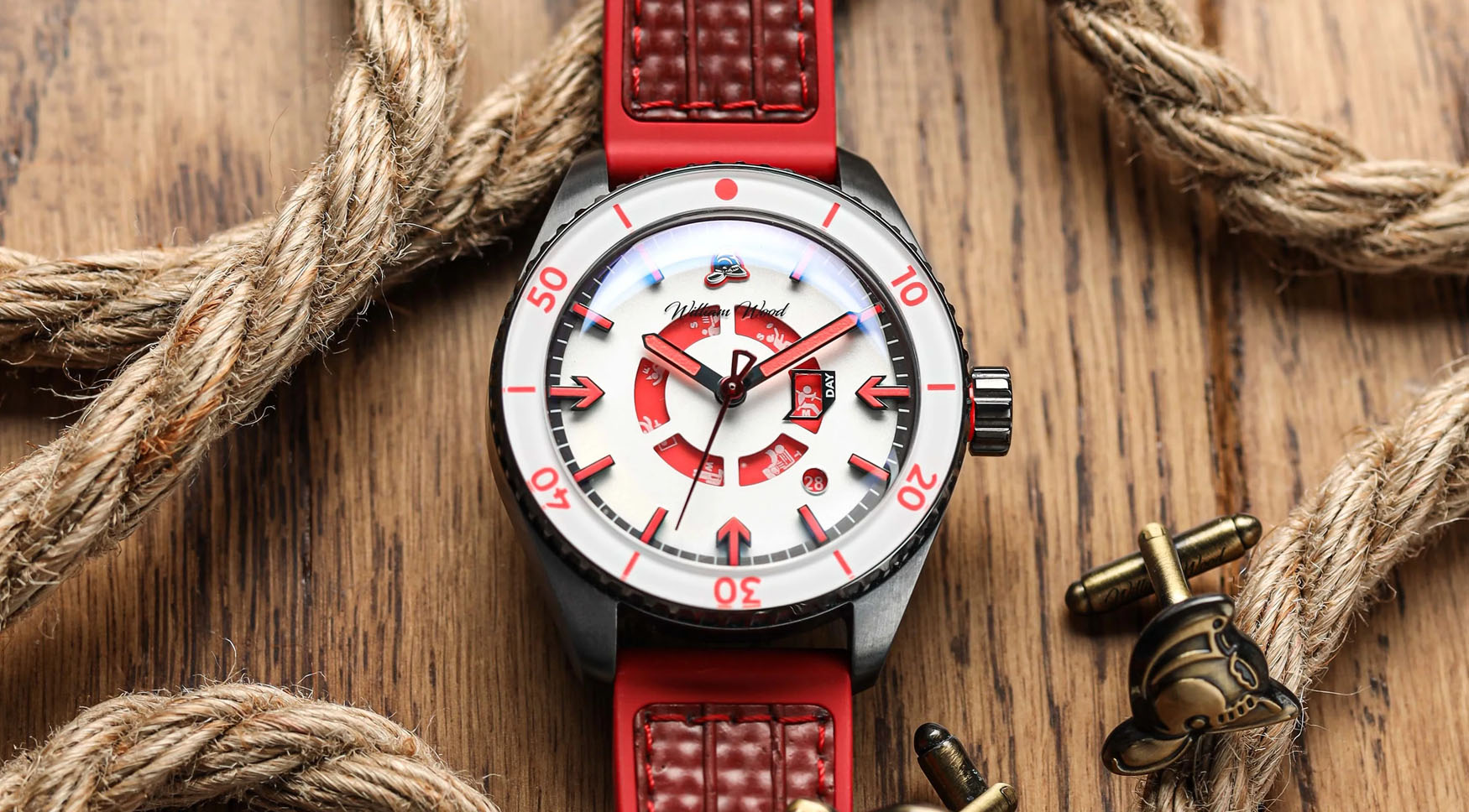 William Wood to auction unique Fire Exit Watch in support of the LA Fire Department Foundation