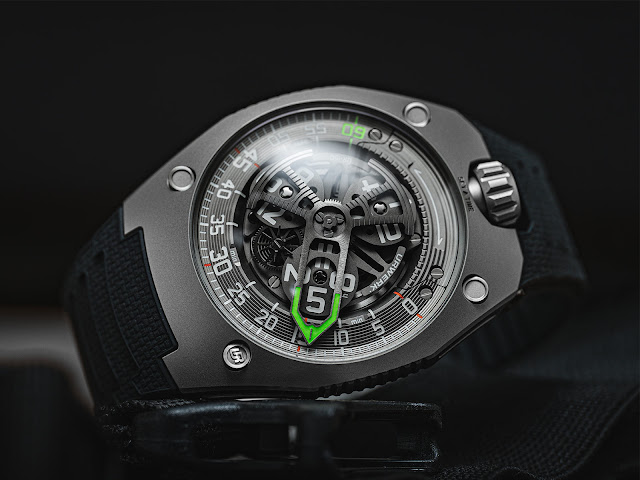 Urwerk UR-150 Scorpion: reinventing the Satellite Hours complication