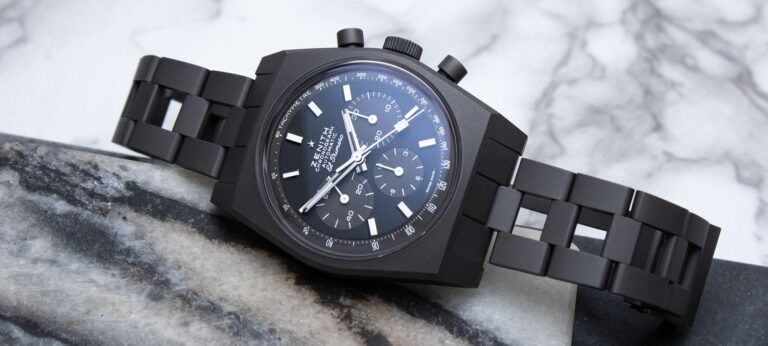 Time Machines: Zenith’s Chronomaster Revival Shadow Watch Makes Vintage Feel Modern