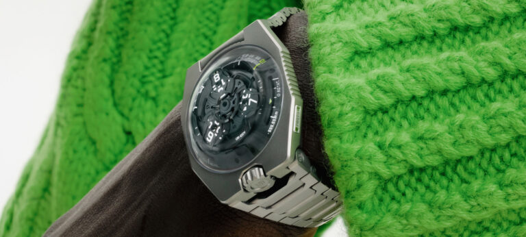 New Release: Urwerk UR-100V Magic T ‘Hunter Green’ Watch