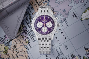 Breitling Introduces Navitimer B01 “Translucid” Purple