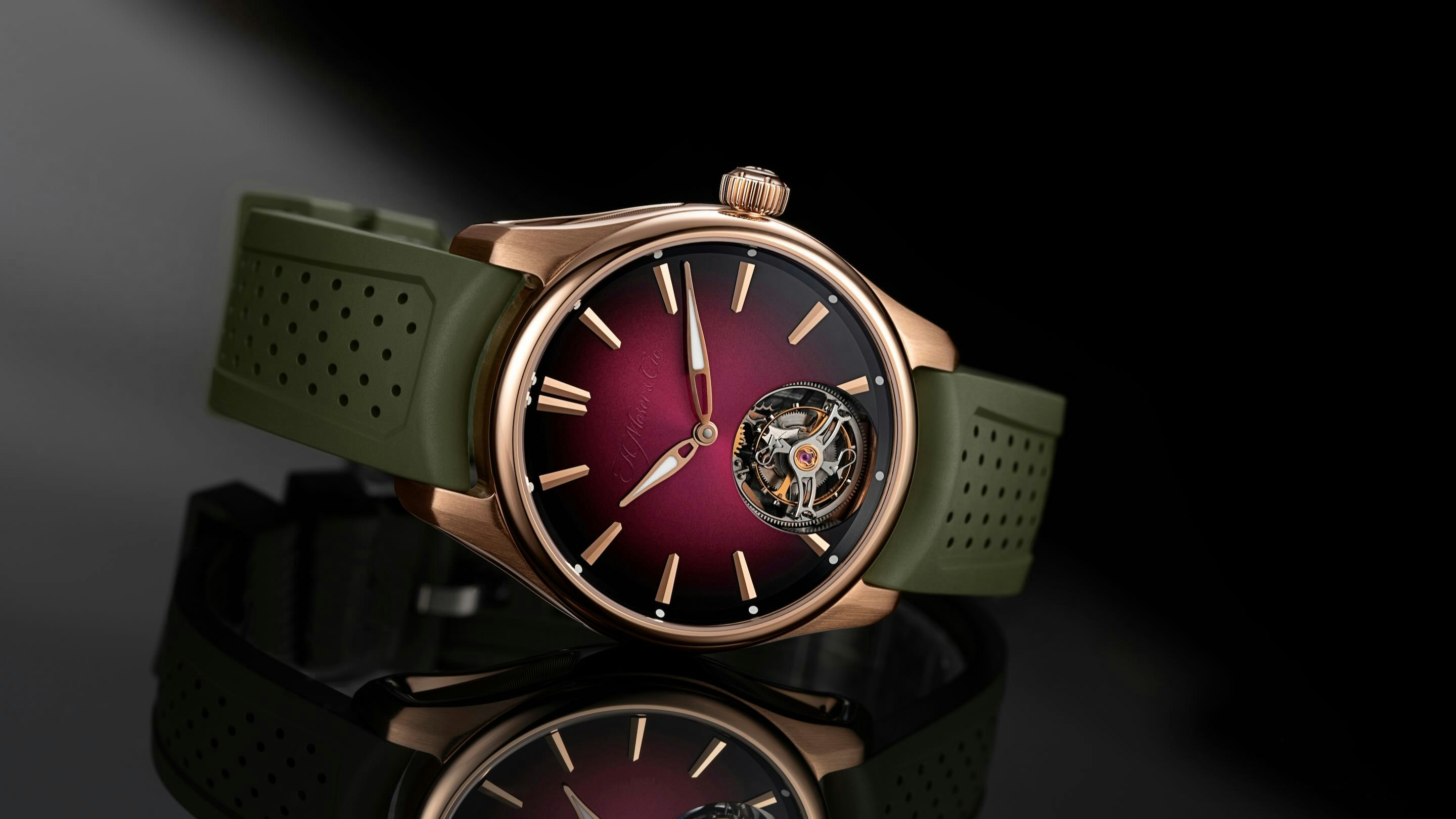 Introducing: The Moser Pioneer Tourbillon Burgundy
