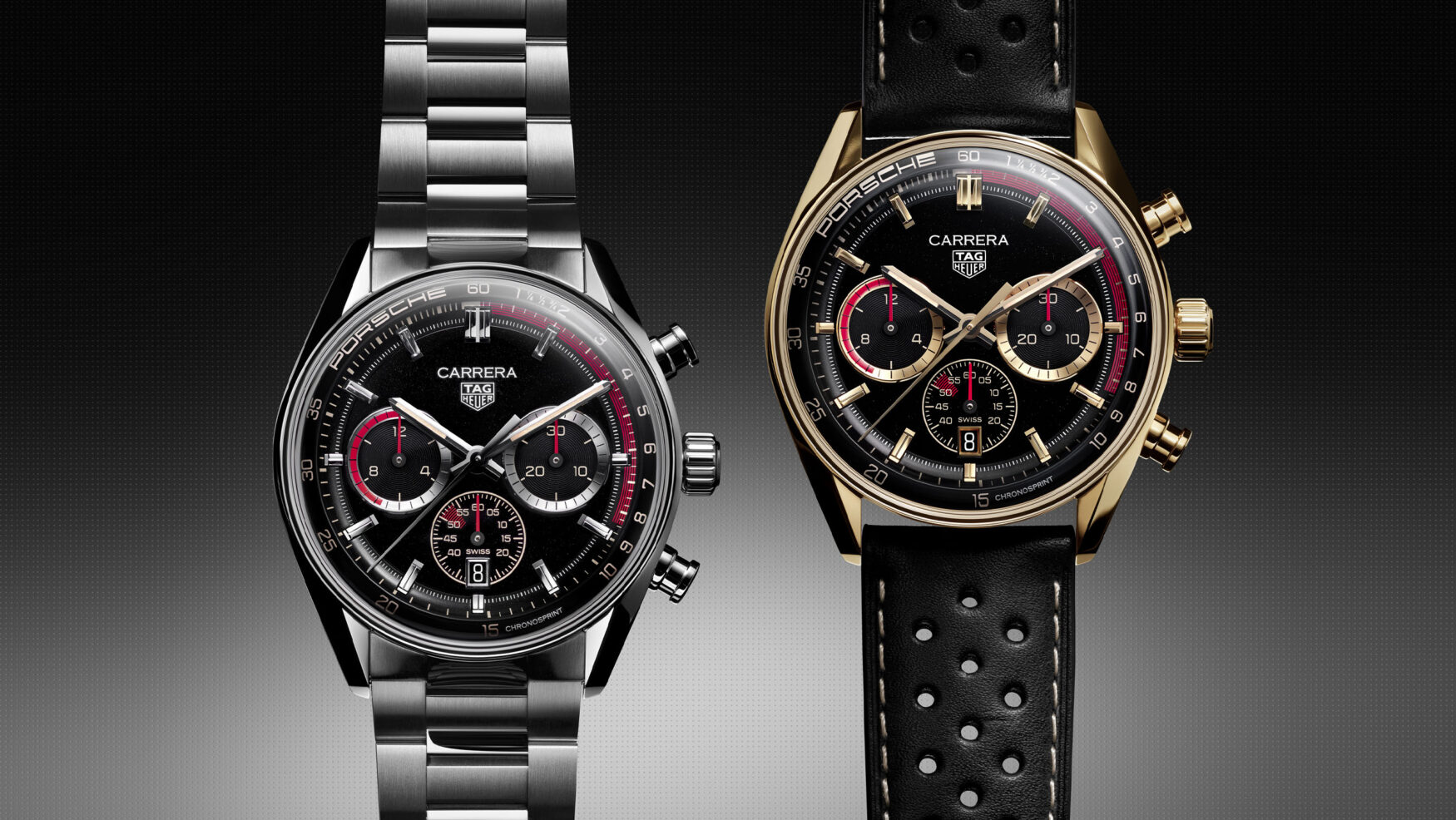 TAG Heuer & Porsche race back onto the scene with the Carrera Chronograph x Chronosprint Rallye