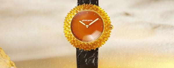 Introducing – The Flaming Orange Gérald Genta Gentissima Oursin Fire Opal