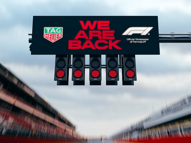 TAG Heuer returns to Formula 1 as the Official Timekeeper