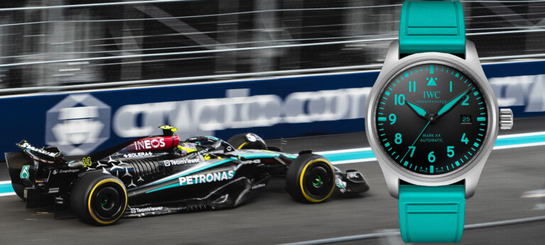 New Release: IWC Pilot’s Watch Mark XX Mercedes-AMG Petronas Formula One Watch
