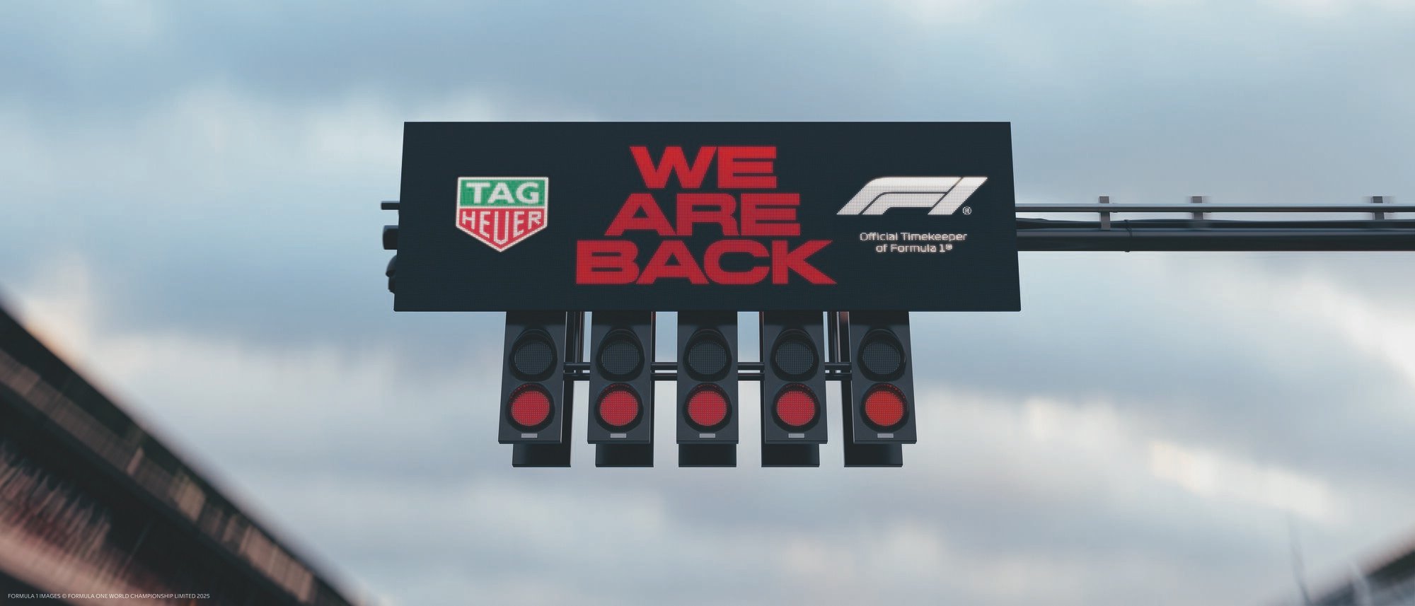 TAG Heuer Returns As The Official Timekeeper For Formula 1 In 2025