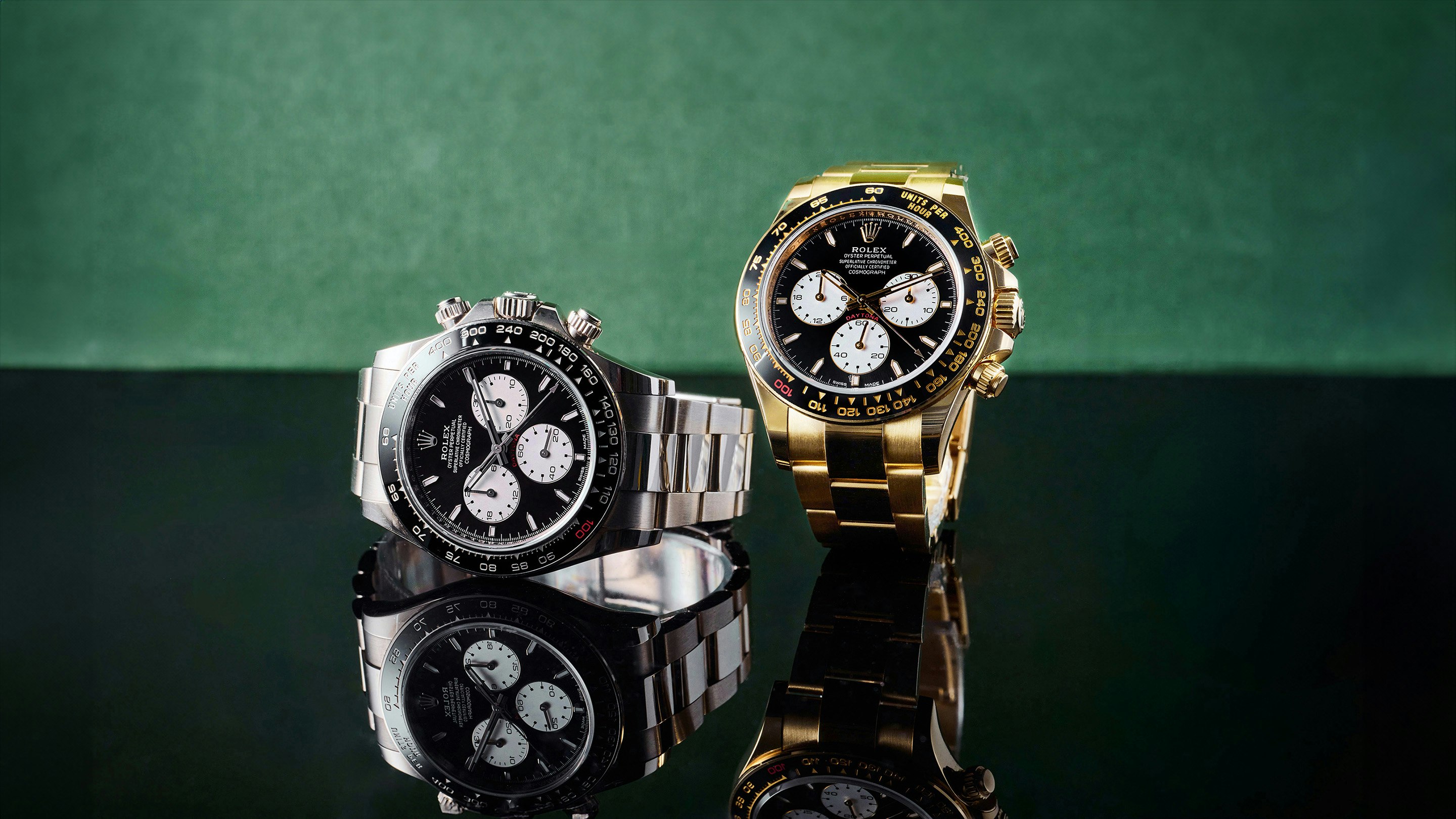 Just Because: The Rolex Daytona Le Mans In White Gold And Yellow Gold, Together