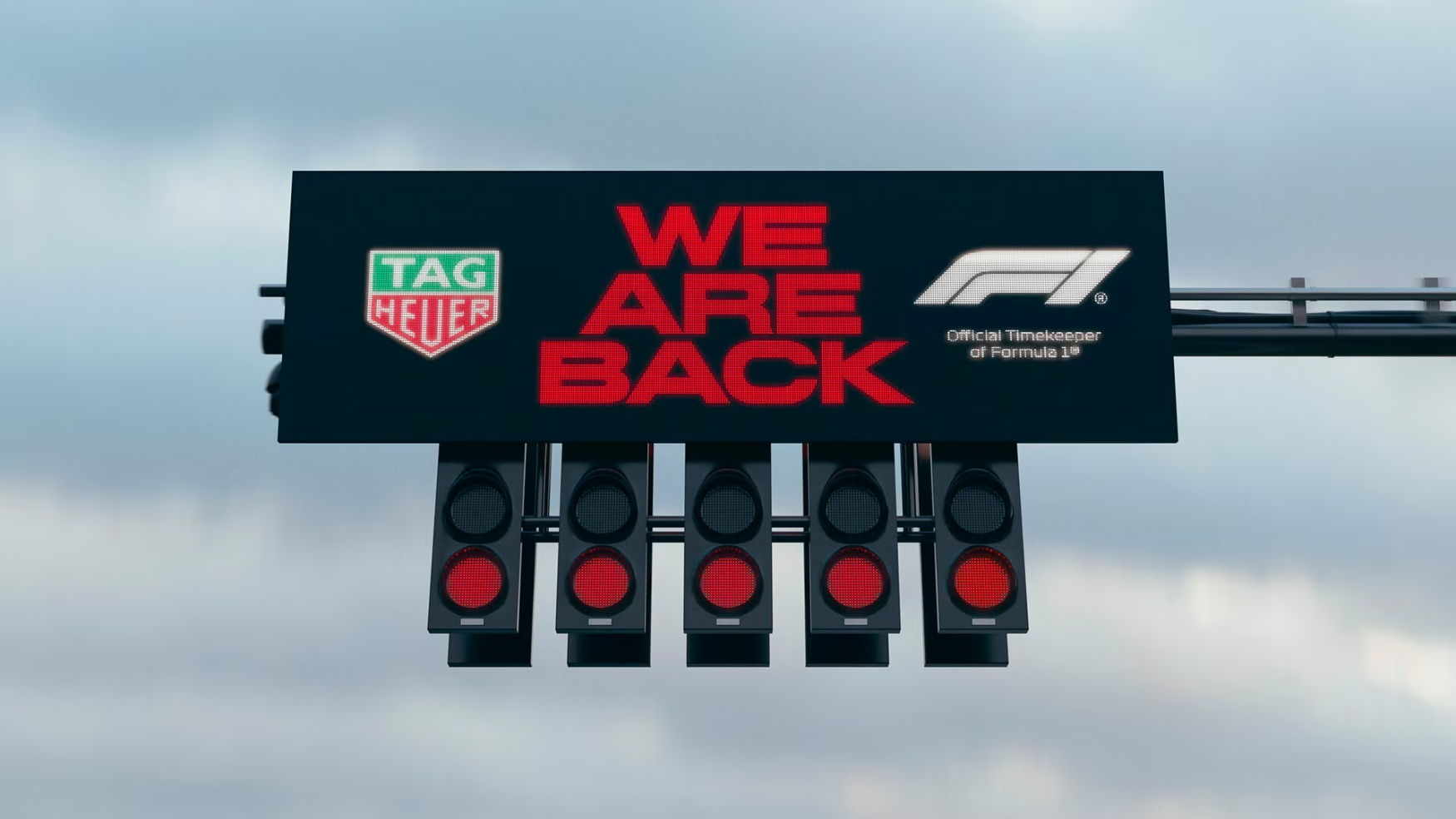 TAG Heuer is back in Formula 1 as official timekeeper
