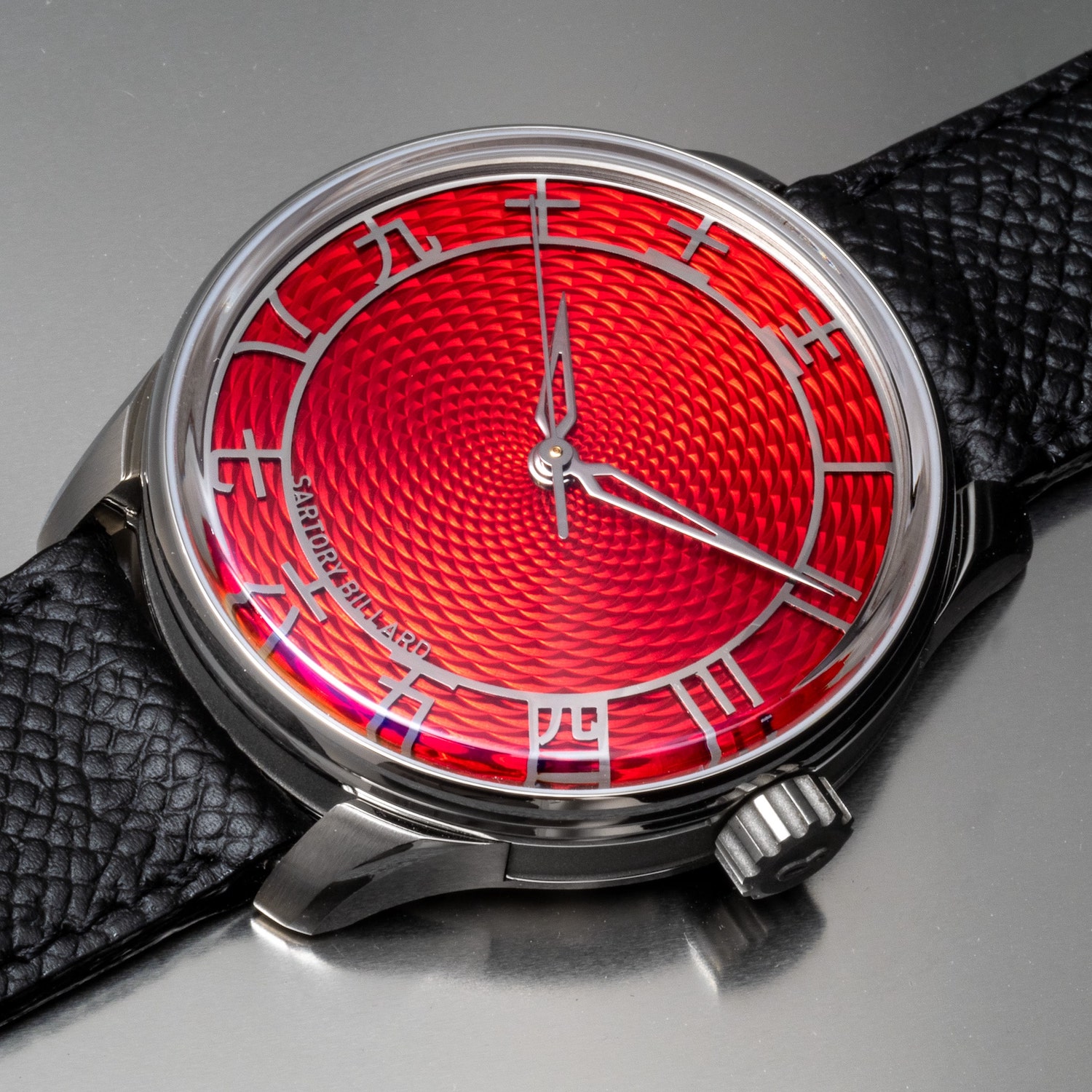 Sartory Billard Introduces The SB04-E Ruby Platinum & Tantalum Hand-Engraved
