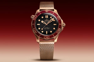 Omega Introduces the Seamaster Diver 300M Bronze Gold Burgundy