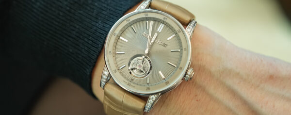 First Look – The New 38mm AP Code 11.59 Selfwinding Flying Tourbillon in Sand Gold