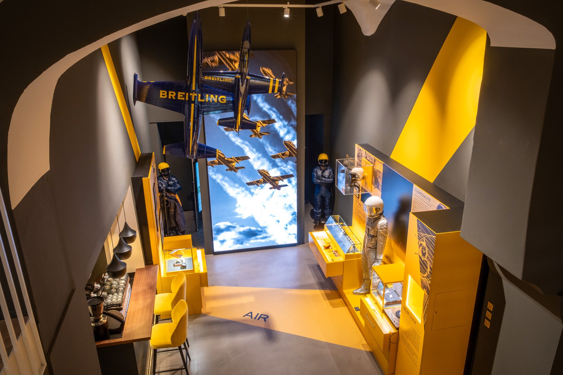 The Breitling Pop-Up Museum In Zurich And Why You Should Visit — Chapter 2: Air