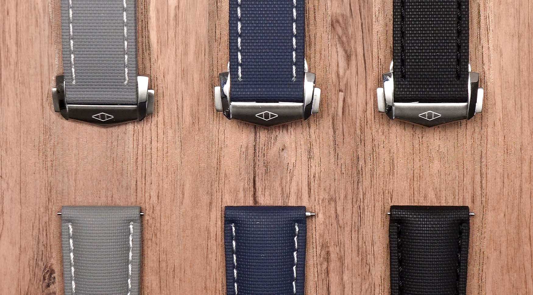The Artem Loop-Less HydroFlex is the luxury rubber strap that looks at home on expensive watches