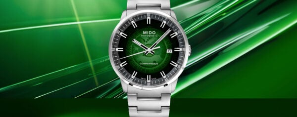 Introducing – The New Mido Commander Gradient in Green