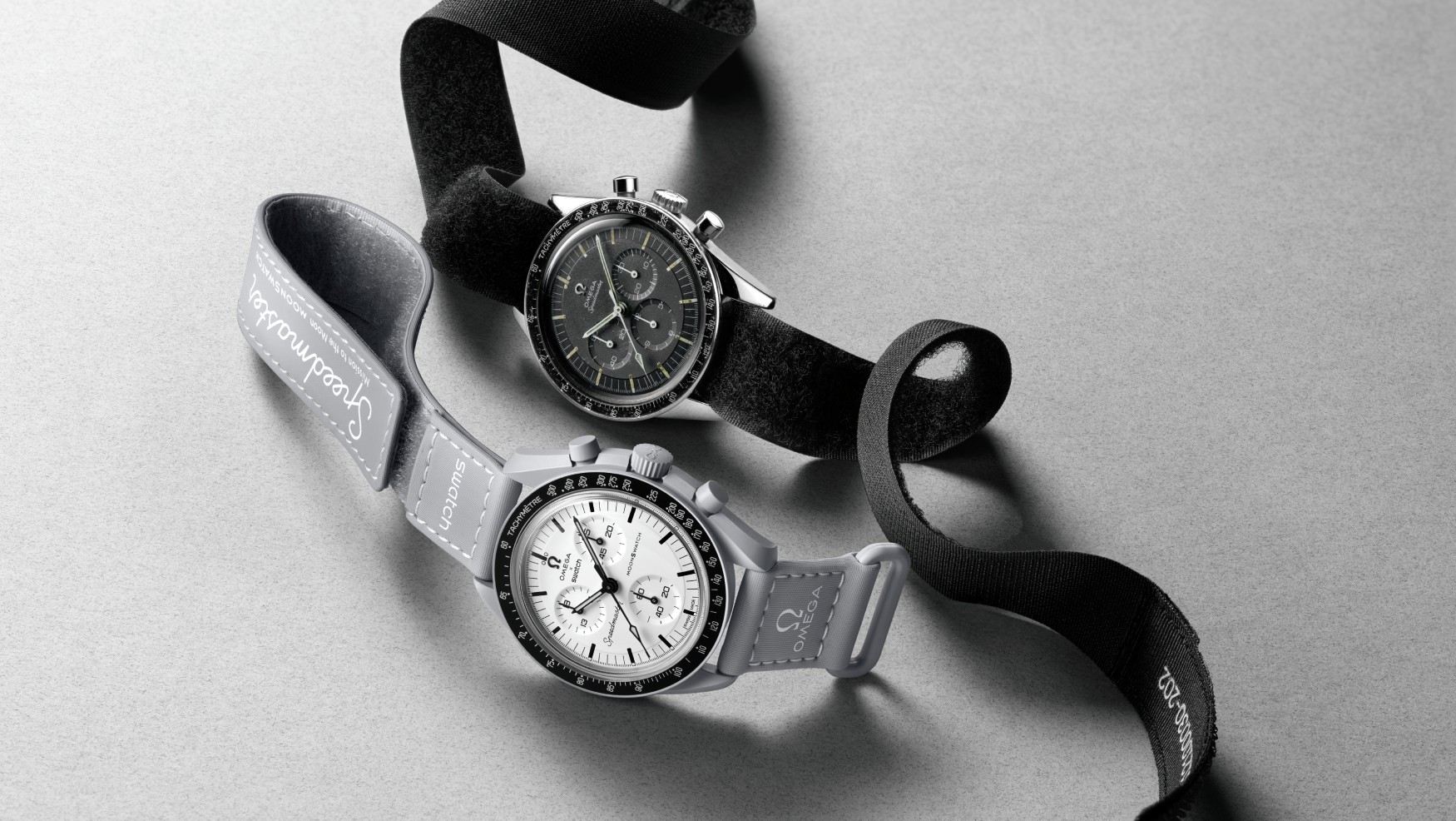 Swatch introduces a new MoonSwatch, but also teases a Bioceramic Wittnauer 235T and Rolex 6238