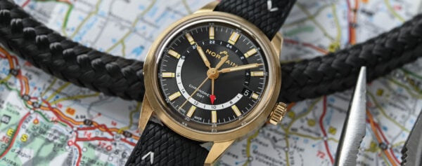 First Look – An Anthracite Dial for the Norqain Freedom 60 GMT Bronze