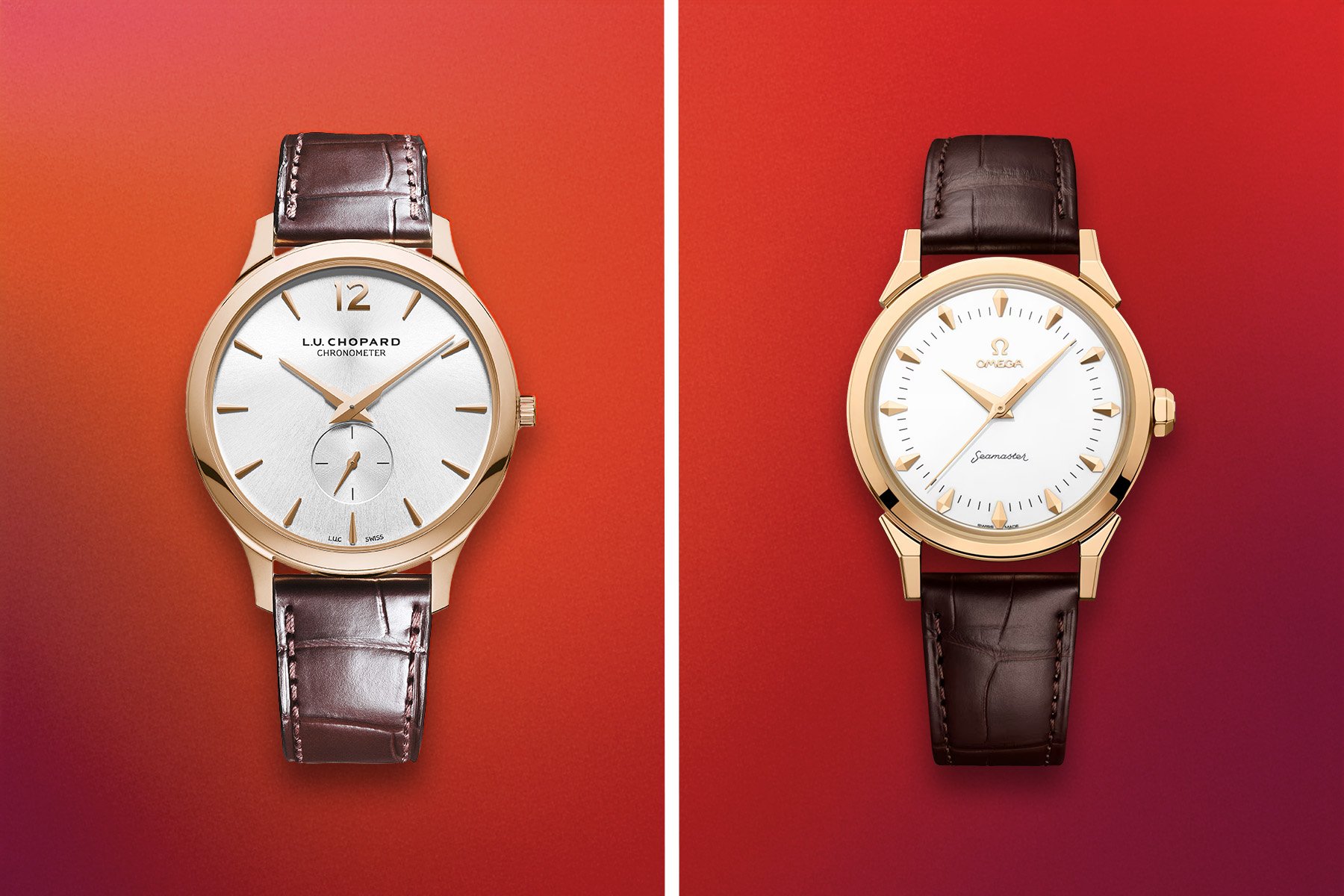 Sunday Morning Showdown: Omega Seamaster 37mm Milano Cortina 2026 Vs. Chopard L.U.C XPS