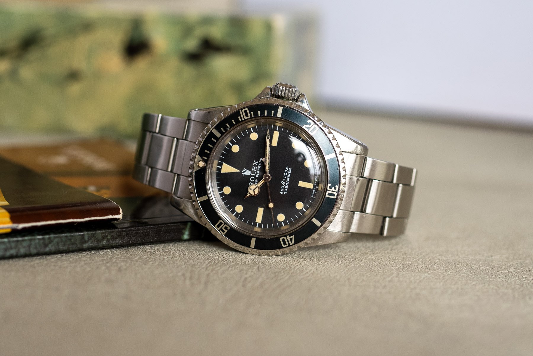 The Rolex Submariner 5513 Joins The Collection